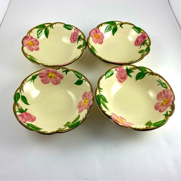 Franciscan Dining Franciscan Desert Rose Bowls Cereal Fruit 5 78
